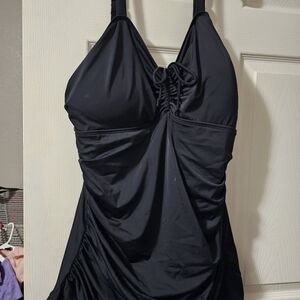 Black Halter Swimsuit
